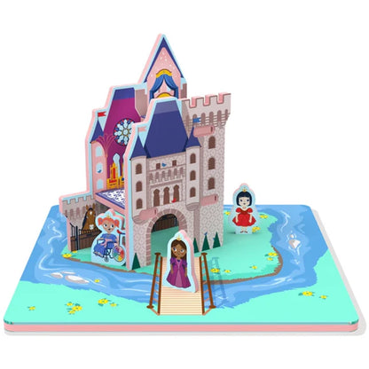 Princess Castle Play Puzzle - - Fat Brain Toys - US 9750