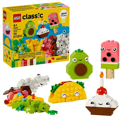 LEGO Classic - Creative Food Friends - Best for Ages 4 to 8 - US 8260
