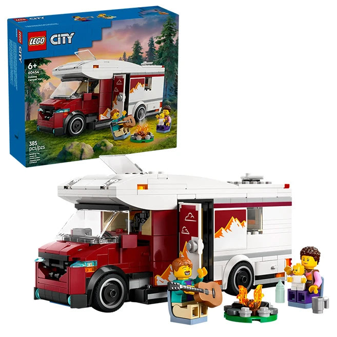 LEGO City - Holiday Adventure Camper Van - Best for Ages 6 to 9 - US 8266