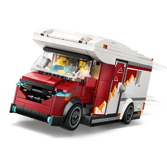 LEGO City - Holiday Adventure Camper Van - Best for Ages 6 to 9 - US 8266
