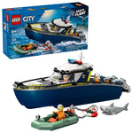 LEGO City - Police Boat Chase - Best for Ages 6 to 10 - US 9630