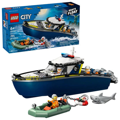 LEGO City - Police Boat Chase - Best for Ages 6 to 10 - US 9630