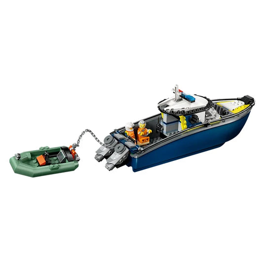 LEGO City - Police Boat Chase - Best for Ages 6 to 10 - US 9630