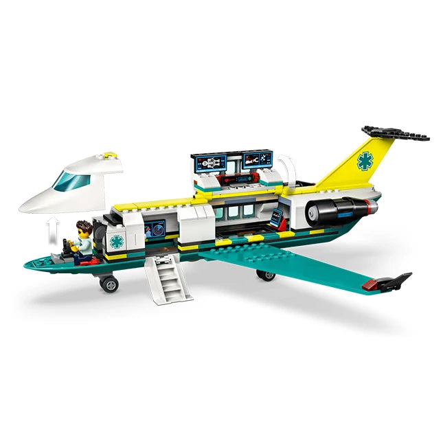 LEGO City - Emergency Air Ambulance Airplane - Best for Ages 6 to 10 - US 0864