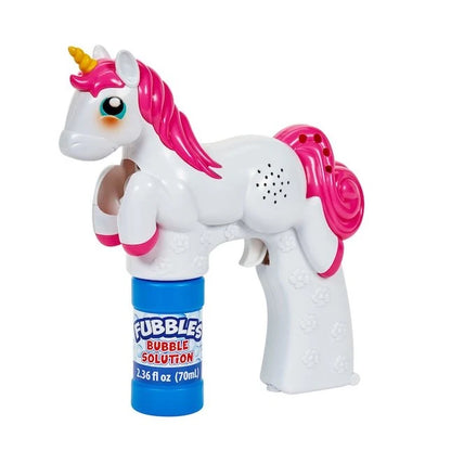 Fubbles Bubble Unicorn Bubble Blaster - Best for Ages 3 to 7 - US 4636
