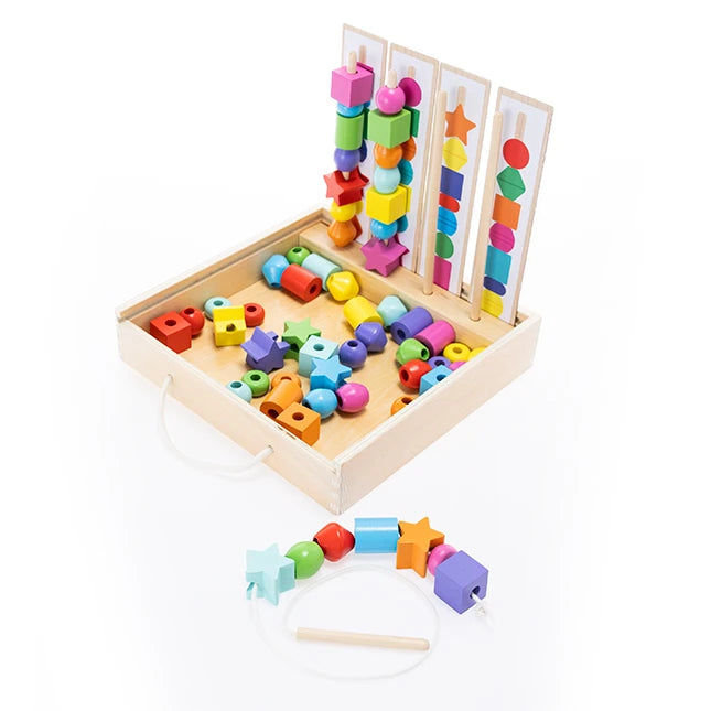 Match &amp; Sort Beads - Best Early Learning Toys for Ages 3 to 5 - US 4105