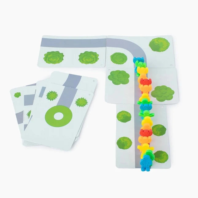 STEAM Super Topplers &amp; Domino Run Cards - - Fat Brain Toys - US 9566