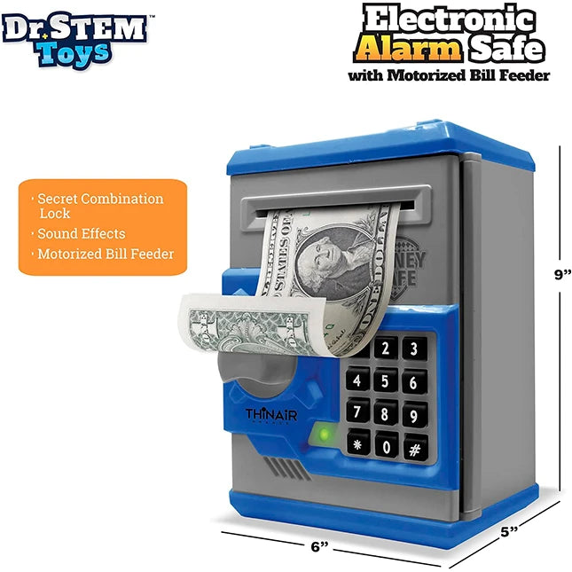 Dr. STEM Toys Electronic Alarm Safe - - Fat Brain Toys - US 9144