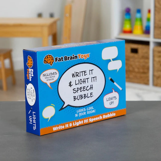 Write It &amp; Light It! Speech Bubble - Best for Ages 7 to 11 - US 4128